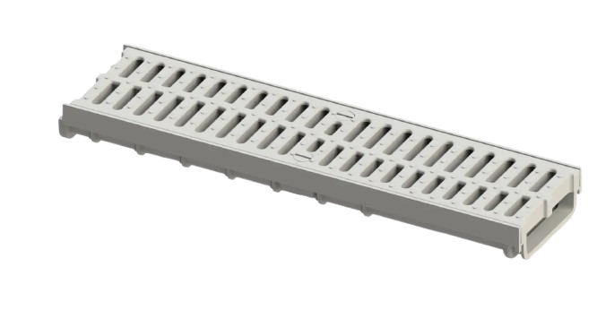 500x125x50mm Plastik Kanal ve Izgara