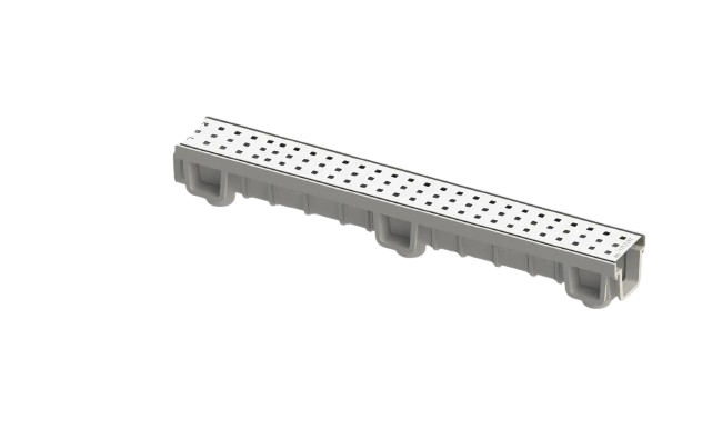 500x70x55mm Plastik Kanal ve Paslanmaz Izgara