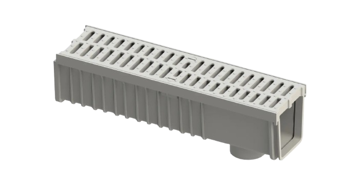 500x125x120mm Plastik Kanal ve Izgara Ø75