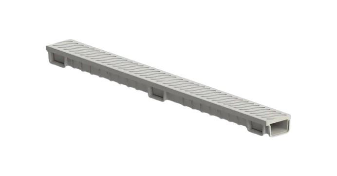 1000x100x55mm Plastik Kanal ve Izgara