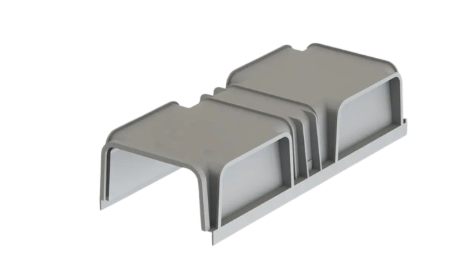 500x125x120mm Plastik Kanal