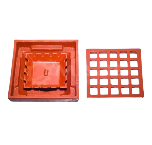 NVA-700-1 20x20 Ağır Yük Çamur Tutuculu Döküm Otopark Süzgeci Ø50, Ø70, Ø100