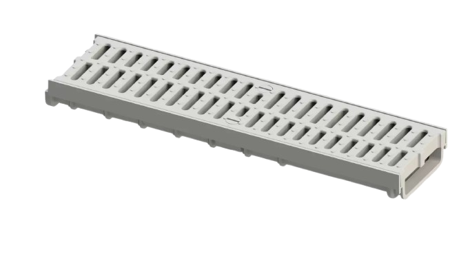 500x125x55mm Plastik Kanal ve Izgara